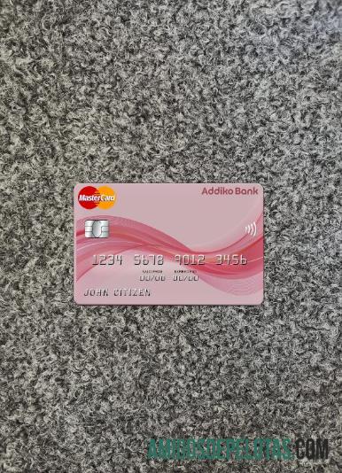 Áustria Addiko Bank Mastercard Photolook Front baixar para verificação